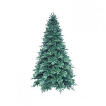12 ft. Blue Noble Spruce Artificial Christmas Tree with 1260 Clear LED Lights