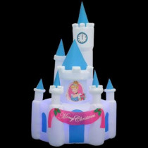 8 ft. H Projection Kaleidoscope Inflatable Cinderella’s Castle