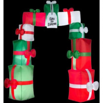 9.5 ft. H Inflatable Christmas Gift Packages Archway