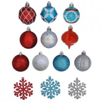 2.3 in. North Pole Shatter-Resistant Assorted Ornament (101-Pack)