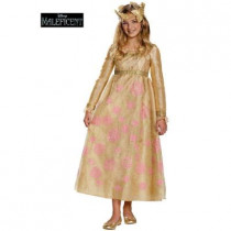 Maleficent Aurora Coronation Gown Prestige Girl Costume