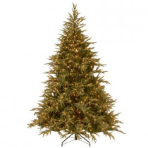 9 ft. Feel-Real Fraser Grande Artificial Christmas Tree with 1500 Clear Lights