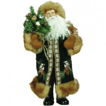 15 in. Chickadee Claus with Tree