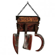 Butcher Shop Sign with Tools