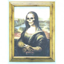 Mona Lisa Zombie Portrait