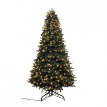 9 ft. Spruce Quick-Set Artificial Christmas Tree with 700 9-Function LED Lights and Remote Control