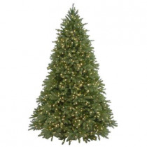 9 ft. Jersey Fraser Fir Artificial Christmas Tree with Clear Lights