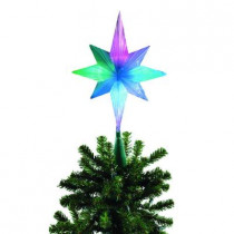 Frosty Star Color Changing LED Tree Topper