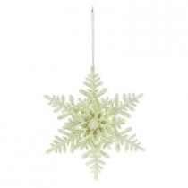 6 in. 6-Point Star Snowflake Ornament