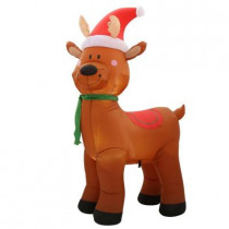 6 ft. H Inflatable Reindeer