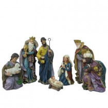 17 in. H Nativity Set (7-Piece)