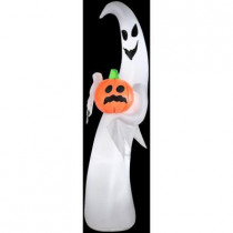 7 ft. Inflatable Ghost with Pumpkin