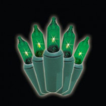 Professional Series 100-Lights Green Mini Light Set (Set of 2)
