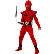 Boys Stealth Ninja Red Costume