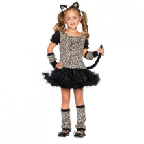 Girls Little Leopard Costume