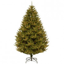 7.5 ft. California Cedar Artificial Christmas Tree with Clear Lights