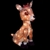 18 in. Pre-Lit Clarice the Reindeer from Rudolph