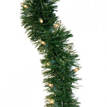 36 ft. Holiday Classics Artificial Garland with 100 Clear Lights