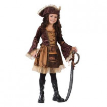 Sassy Victorian Pirate Child Costume