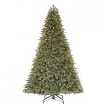 9 ft. Stamford Pine Quick-Set Artificial Christmas Tree with 1050 Clear Lights