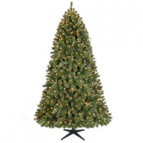 7.5 ft. Wesley Mixed Spruce Artificial Christmas Tree with 540 Clear LED Lights