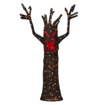 72 in. 150-Light Tinsel Ghost Tree