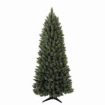6.5 ft. Green Spruce Corner Artificial Christmas Tree