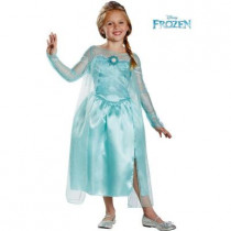 Elsa Snow Queen Gown Deluxe Costume