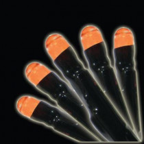 15-Light Battery-Operated Little Light, Orange (Set of 2)