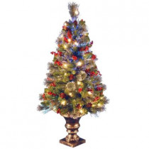 4 ft. Fiber Optic Crestwood Spruce Artificial Christmas Tree