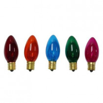 C9 Multi-Color Replacement Light Bulbs (8-Pack)
